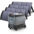 ALLPOWERS Solar Generator Kit 3600W (R4000 + SF200 200W Flexible Solar Panel)