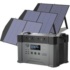 ALLPOWERS Solar Generator Kit 2400W Power Station 140W Solar Panel