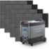 Solar Generator Kit 3200W Power Station 600W Solar Panel