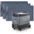 ALLPOWERS Solar Generator Kit 4000W Power Station 100W Solar Panel