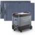 Solar Generator Kit 4000W Power Station 200W Flexible Solar Panel
