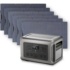 Solar Generator Kit 3200W Power Station 600W Solar Panel
