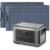 Solar Generator Kit 3200W Power Station 100W Flexible Solar Panel