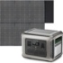 Solar Generator Kit 2500W Power Station 140W Solar Panel