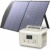 Solar Generator Kit 600W Portable Power Station 100W Solar Panel