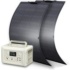 ALLPOWERS Solar Generator Kit 600W (R600 + SF100 100W Flexible Solar Panel)